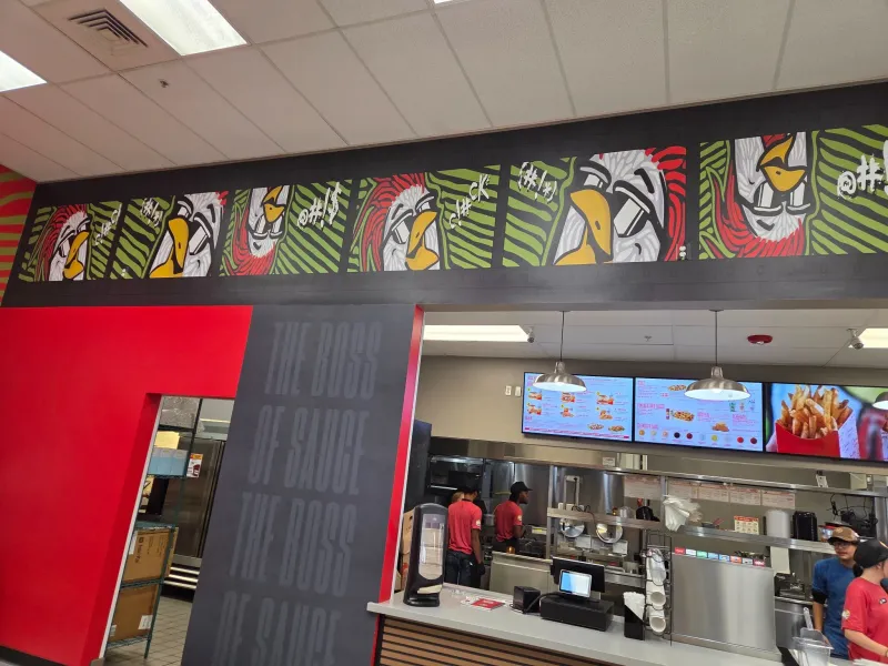 Chicken Guy! signature menu items including tenders and sandwiches